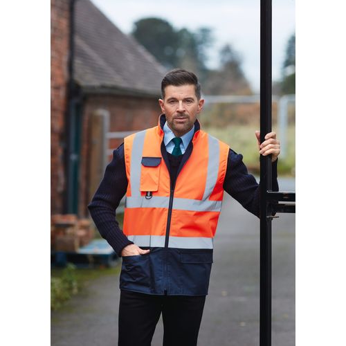 Bodywarmer rembourré haute visibilité - 5