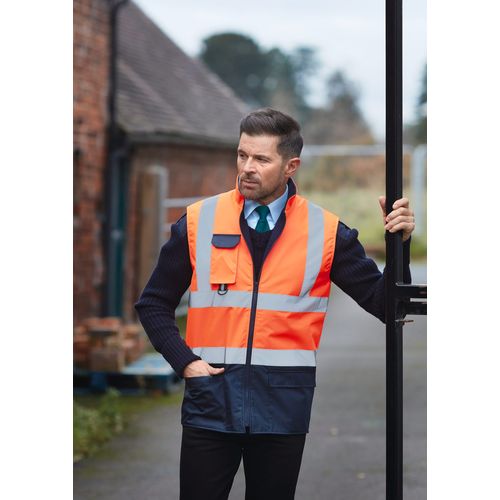 Bodywarmer rembourré haute visibilité - 4