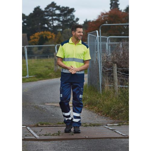 Polo bicolore haute visibilité - 3