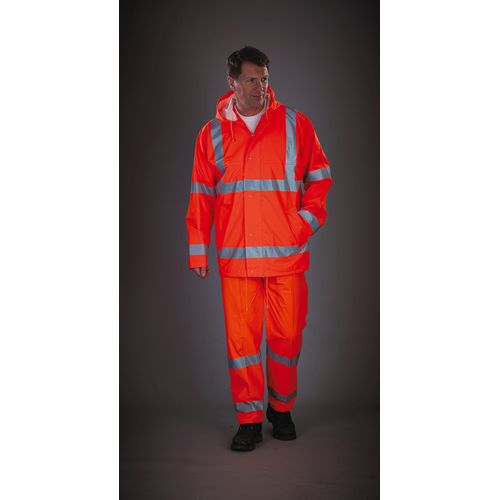 Pantalón Alta Visibilidad Soft Flex transpirable para lluvia
