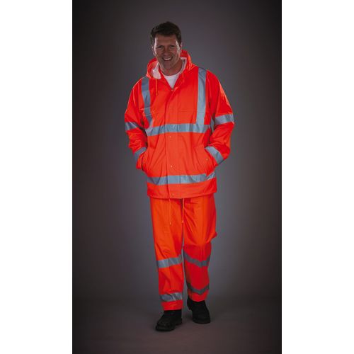 Pantalón Alta Visibilidad Soft Flex transpirable para lluvia