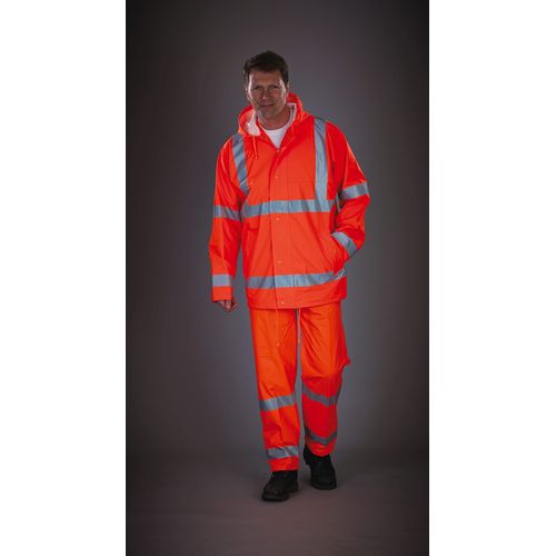 Pantalón Alta Visibilidad Soft Flex transpirable para lluvia