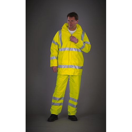 Pantalón Alta Visibilidad Soft Flex transpirable para lluvia
