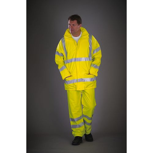 Pantalón Alta Visibilidad Soft Flex transpirable para lluvia