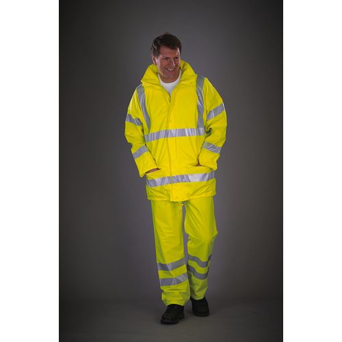 Pantalón Alta Visibilidad Soft Flex transpirable para lluvia