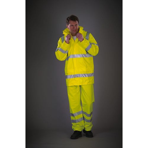 Pantalón Alta Visibilidad Soft Flex transpirable para lluvia