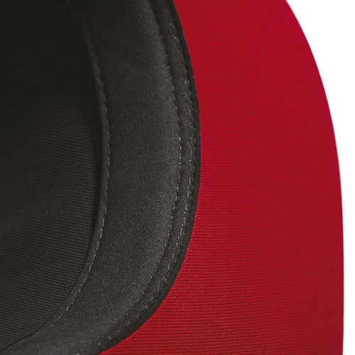 Casquette Snapback contrastée - 5 panneaux - 2