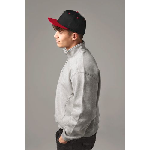 Casquette Snapback contrastée - 5 panneaux - 5