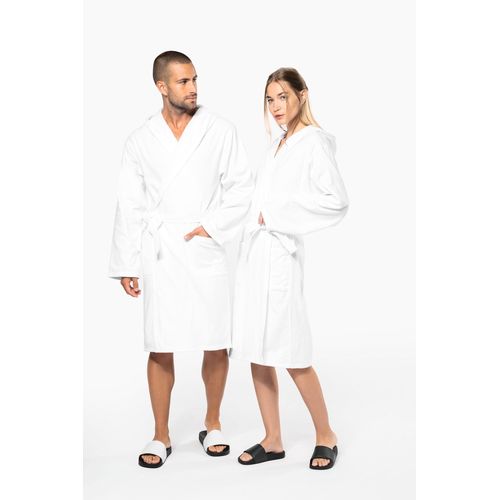 Peignoir de bain à capuche Bio - 4