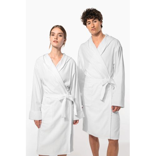 Peignoir de bain à capuche Bio - 1