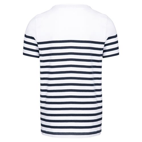 T-shirt marin col rond Bio enfant