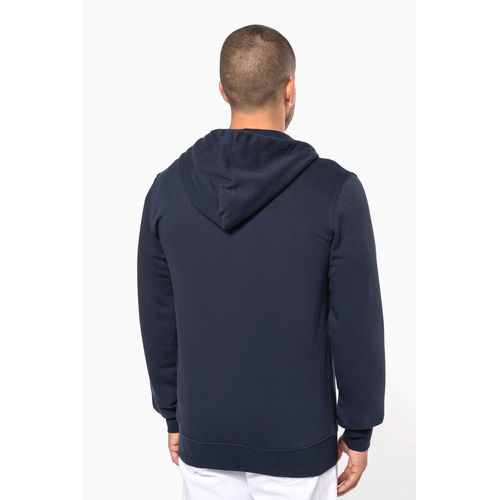 Sweat-shirt écoresponsable zippé à capuche homme thumbnail 3