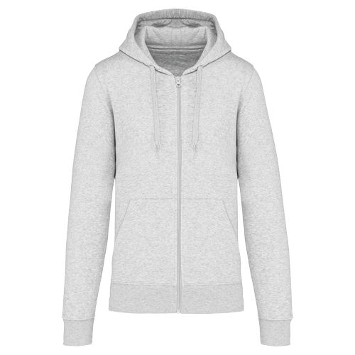 Sweat-shirt écoresponsable zippé à capuche homme thumbnail 9