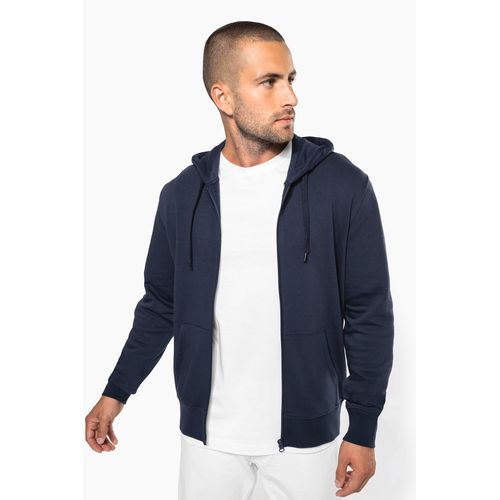 Sweat-shirt écoresponsable zippé à capuche homme thumbnail 5