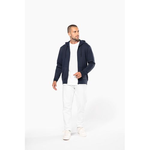 Sweat-shirt écoresponsable zippé à capuche homme thumbnail 7
