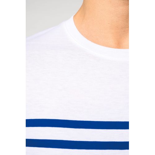 T-shirt marin col rond Bio homme thumbnail 4