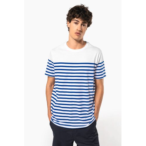 T-shirt marin col rond Bio homme - 1