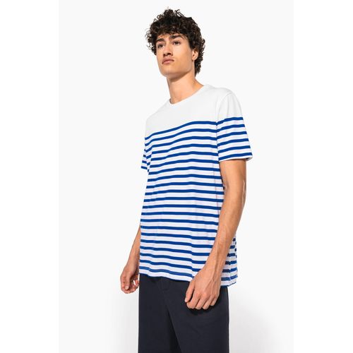 T-shirt marin col rond Bio homme thumbnail 7