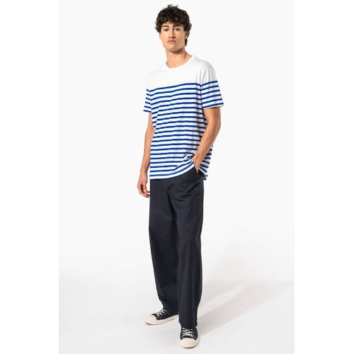 T-shirt marin col rond Bio homme thumbnail 5