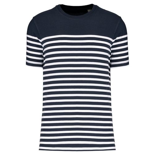 T-shirt marin col rond Bio homme thumbnail 12