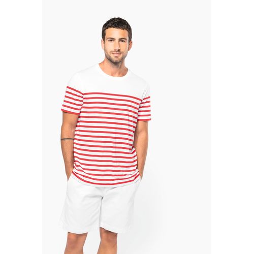 T-shirt marin col rond Bio homme - 1