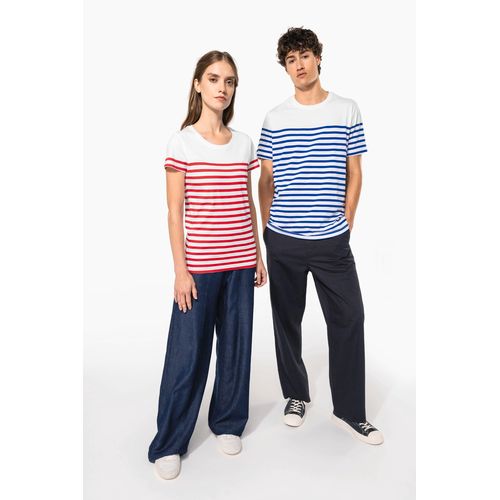 T-shirt marin col rond Bio femme - 11
