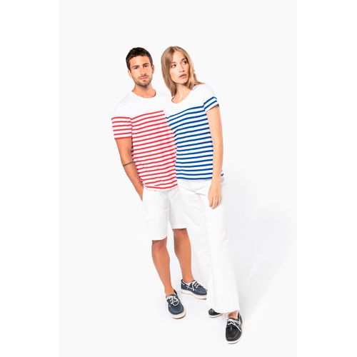 T-shirt marin col rond Bio femme - 9