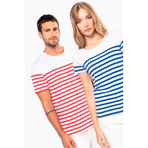 T-shirt marin col rond Bio femme - 6