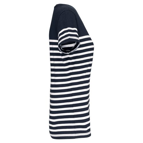 T-shirt marin col rond Bio femme - 14