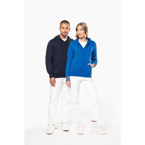 Sweat-shirt écoresponsable zippé à capuche femme - 10