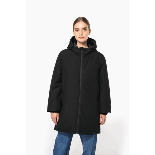 Parka con capucha reciclada unisex