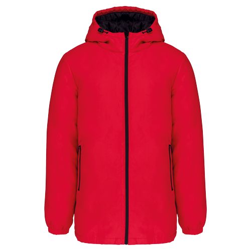 Parka con capucha reciclada unisex