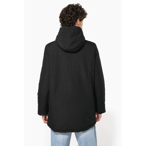 Parka con capucha reciclada unisex
