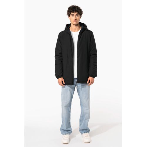 Parka con capucha reciclada unisex