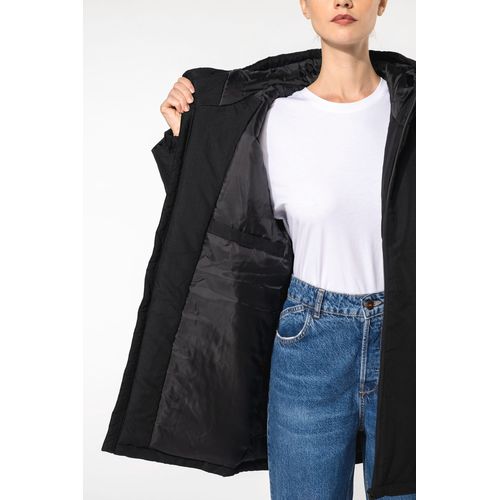 Parka con capucha reciclada unisex