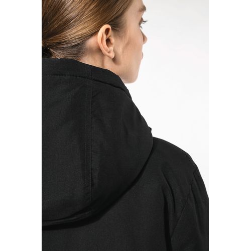 Parka con capucha reciclada unisex