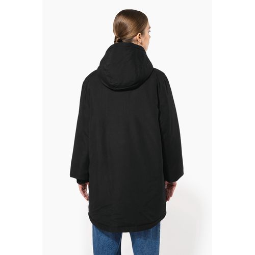 Parka con capucha reciclada unisex