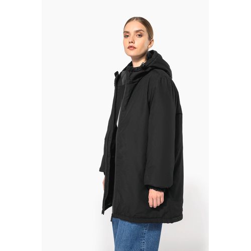Parka con capucha reciclada unisex