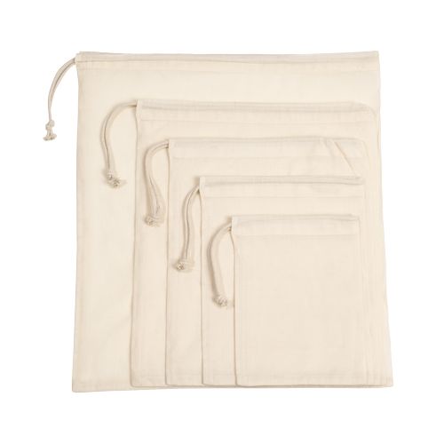 Sac à cordon coulissant en coton biologique - 2