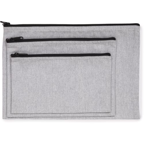 Pochette zippée recyclée - 1