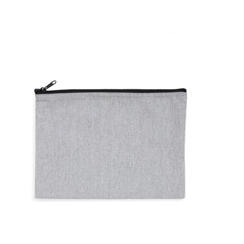 Pochette zippée recyclée