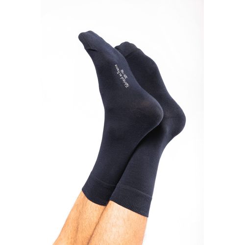 Chaussettes de ville mi-hautes coton Bio Origine France Garantie - 4