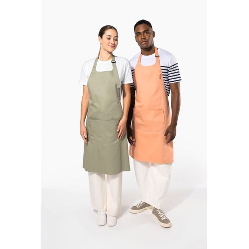 Tablier avec poche en coton Bio