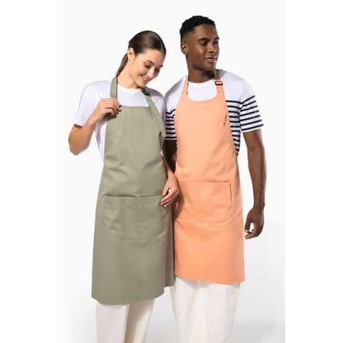 Tablier avec poche en coton Bio