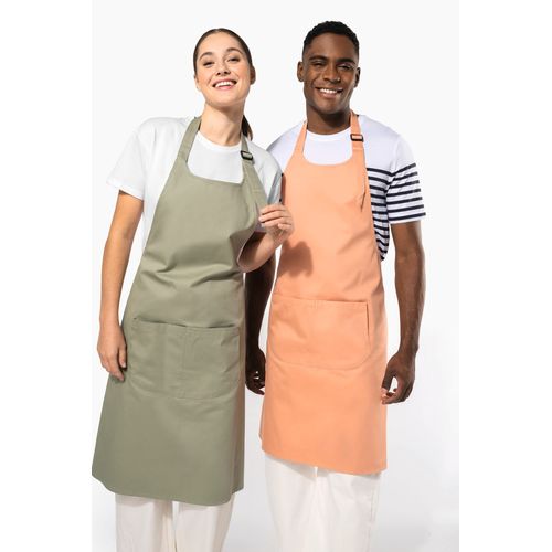 Tablier avec poche en coton Bio