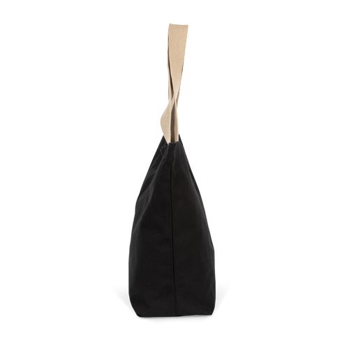Grand sac shopping recyclé à fond plat - 7
