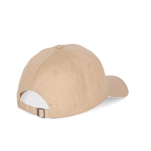 Casquette avec sandwich contrasté - 6 panneaux - 13