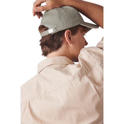 Casquette en coton biologique à sandwich contrasté - 6 panneaux - 6