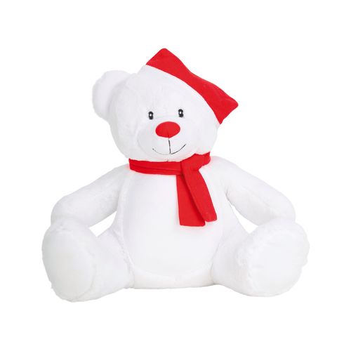 Peluche zippée ours de Noël - 2