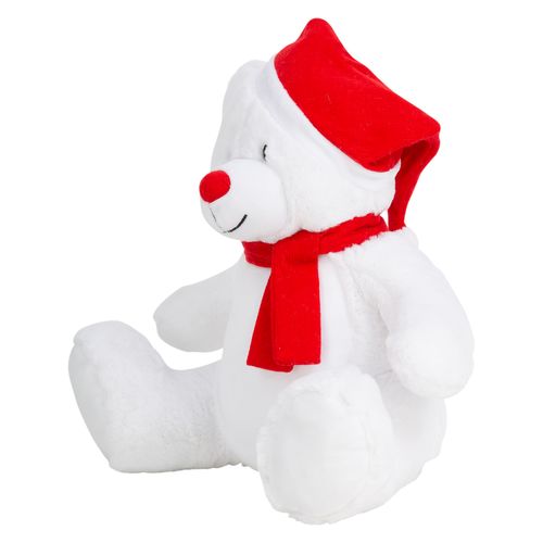 Peluche zippée ours de Noël thumbnail 4